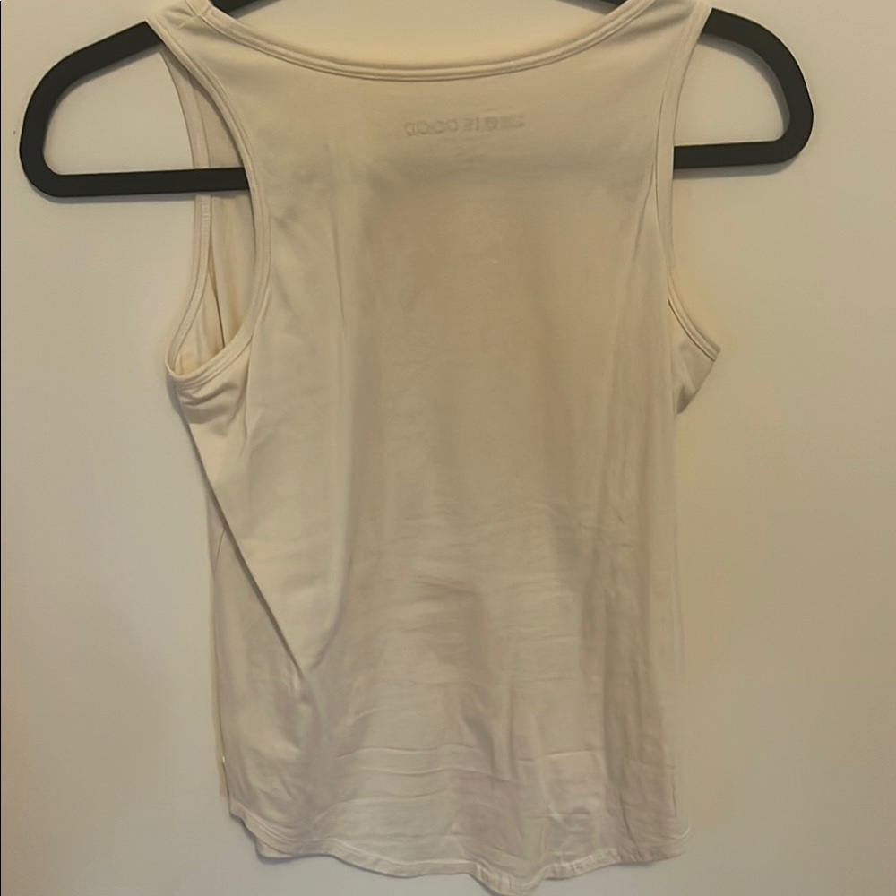 Life Is Good Cream Graphic Tank Top Relaxed Fit - Picture 4 of 4
